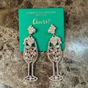 Christian Siriano Cheers earrings